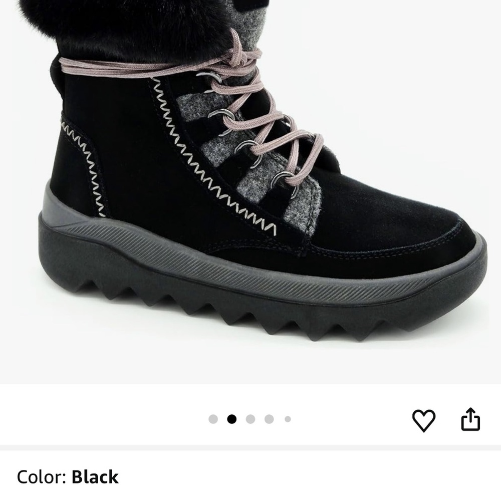 Stylish Black Winter Boots
